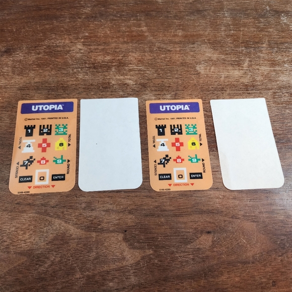 Intellivision Utopia Intelligent television CIB Game - Picture 2 of 8